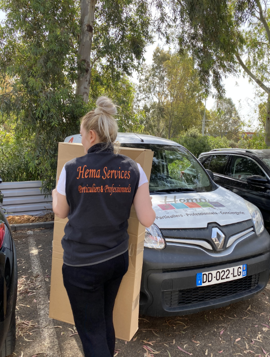 Société d'aide au déménagement pour professionnels à Six fours les Plages